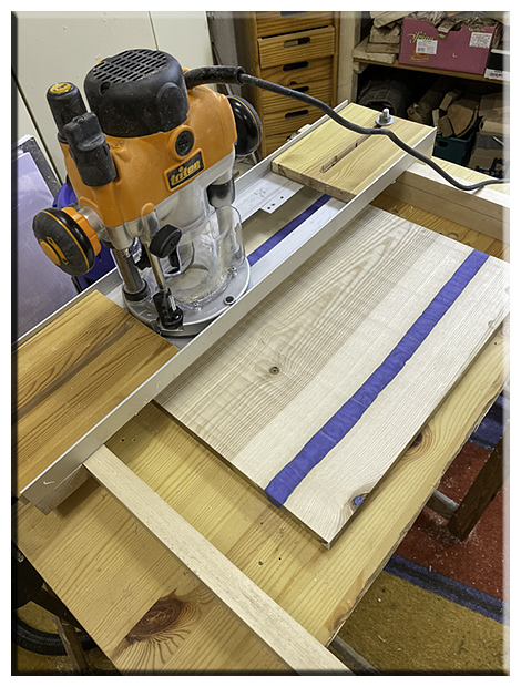 Ramme til overfræse