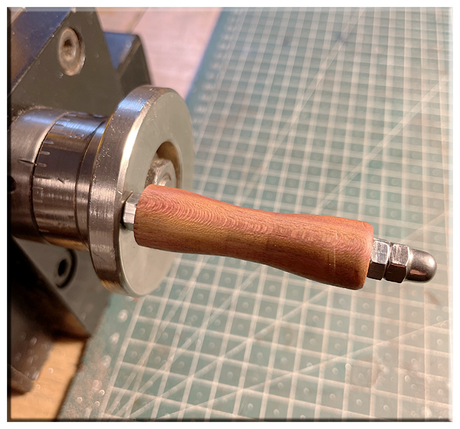 Håndtag til drejebænk