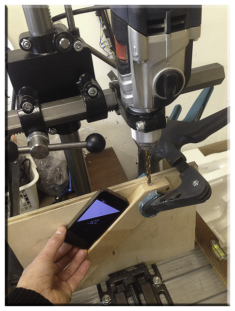 Lampe til borestander