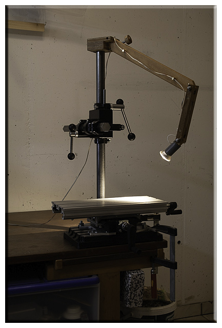 Lampe til borestander